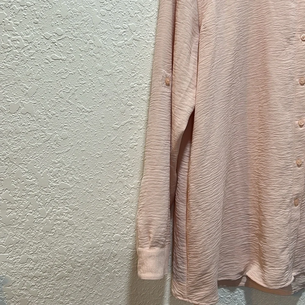 Calvin Klein women’s long sleeve blouse size XL GUC - Picture 3 of 7